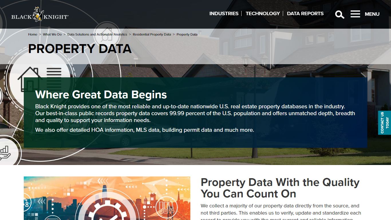 Property Data – Data & Analytics – Black Knight, Inc.