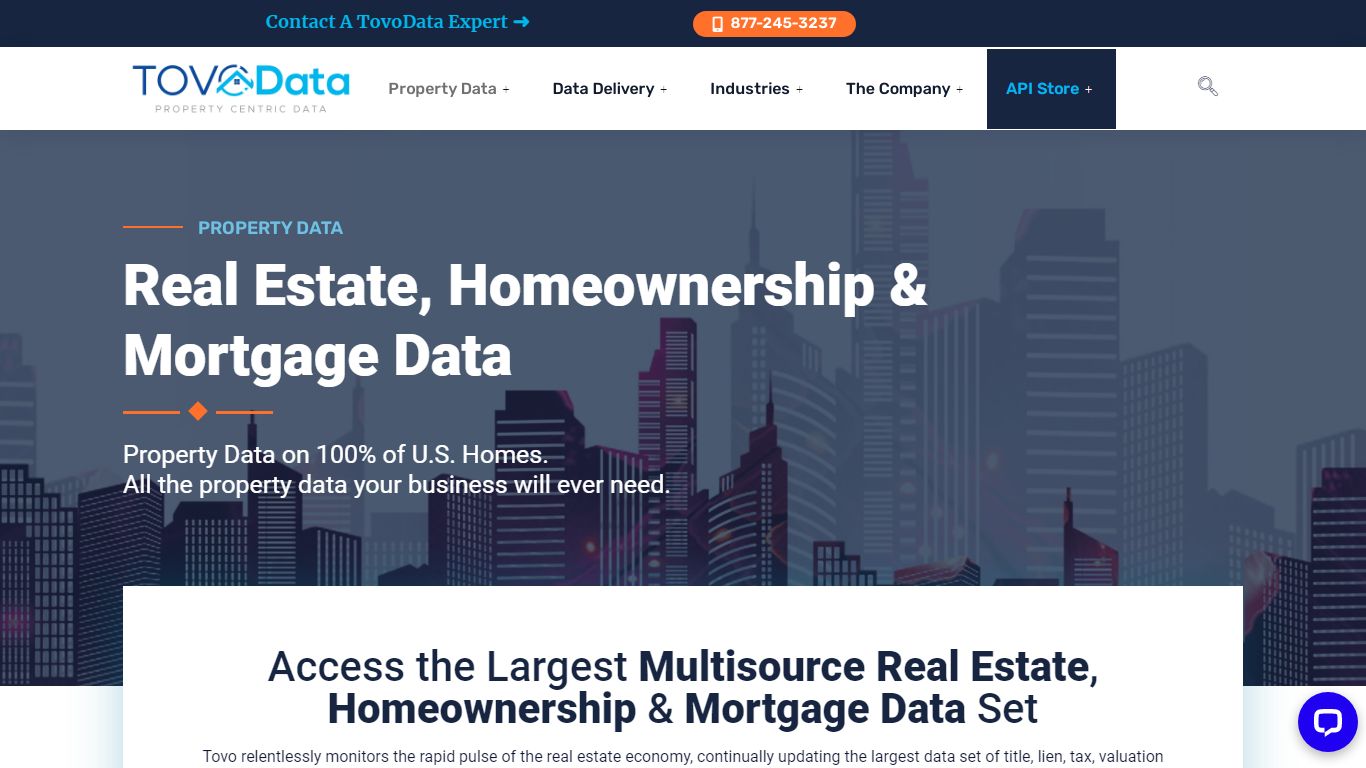 Property Data Real Estate, Homeownership & Mortgage Data - TovoData