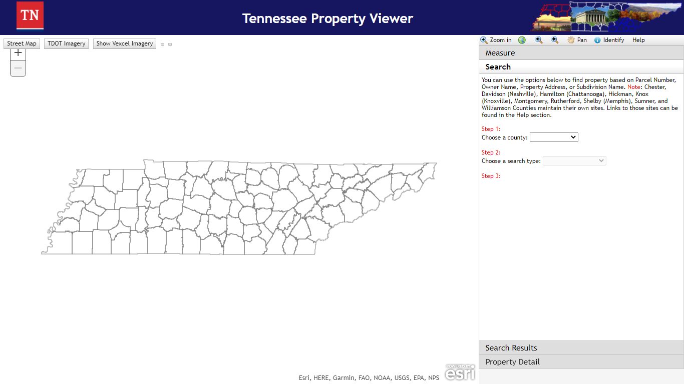 TN Property Viewer - Tennessee